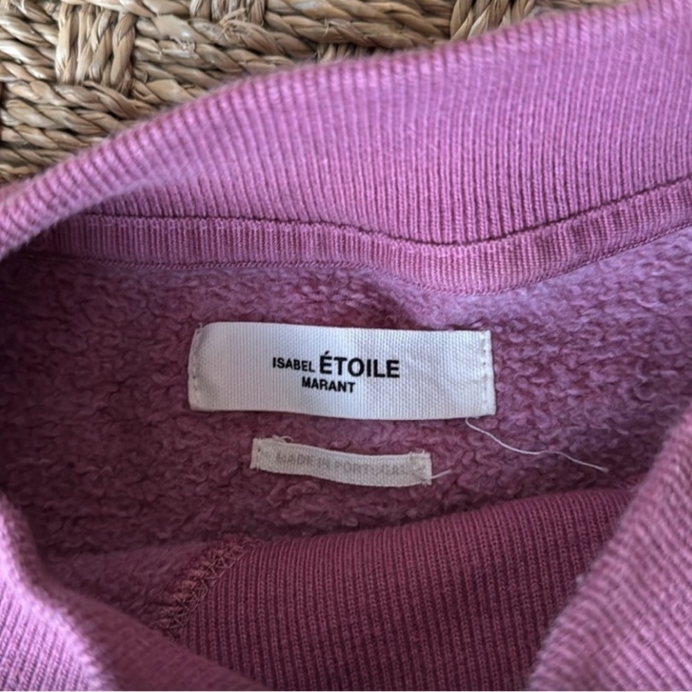 Isabel Marant Moby Sweatshirt in Raspberry - Picture 4 of 7